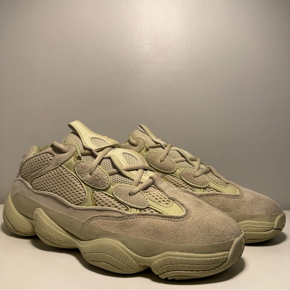 Adidas Yeezy 500 Super Moon Yellow Men’s Size 10.5 Athletic Cream Running Chunky